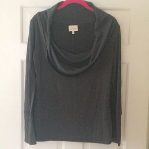 Anthropologie Deletta Cowl Neck Top